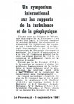 Le Provençal - 5 septembre 1961 {JPEG}